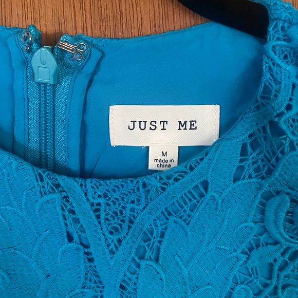 NEW - VICI brand blue lace midi dress - Picture 7 of 7